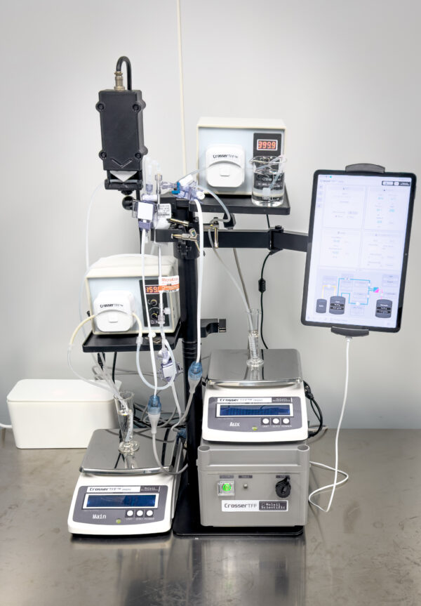 CrosserTFF product image showing the main system and components